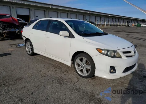 2013 Toyota Corolla Base from USA, damaged, VIN 2T1BU4EE1DC031827